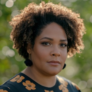 Ijeoma Oluo on Friday, Oct. 11, 2019 in Shoreline, Wash. (Jovelle Tamayo for NBC News)